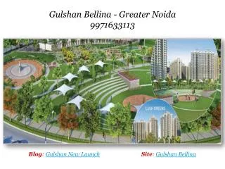Gulshan Bellina - Greater Noida 9971633113