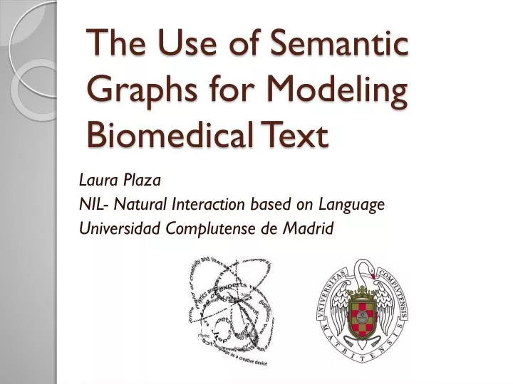 the use of semantic graphs for modeling biomedical text