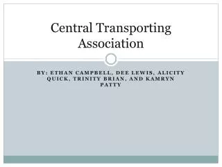 Central Transporting Association