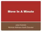 Move In A Minute - slide 1