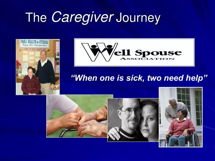 the caregiver journey