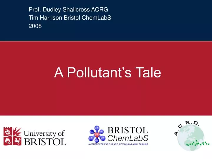 prof dudley shallcross acrg tim harrison bristol chemlabs 2008