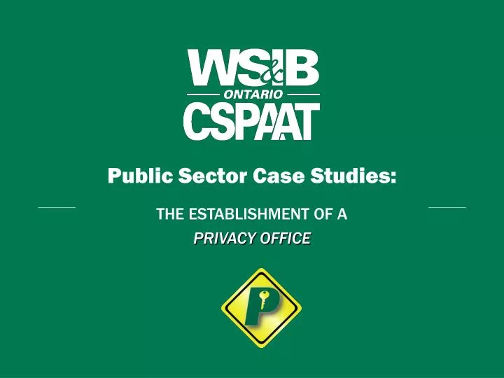 public sector case studies