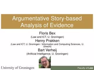 Argumentative Story-based Analysis of Evidence