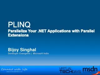 PLINQ Parallelize Your .NET Applications with Parallel Extensions