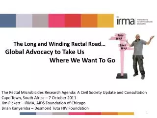 The Rectal Microbicides Research Agenda: A Civil Society Update and Consultation