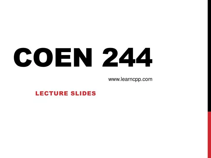 coen 244