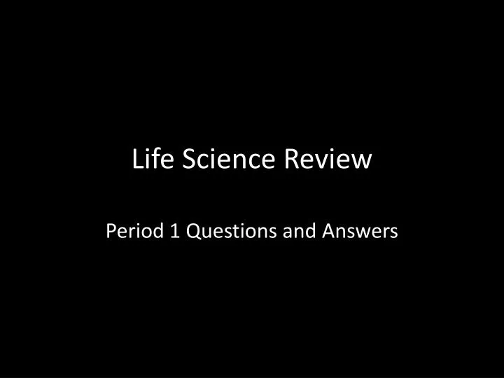 life science review