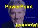 Jeopardy! Game Template for PowerPoint - slide 1