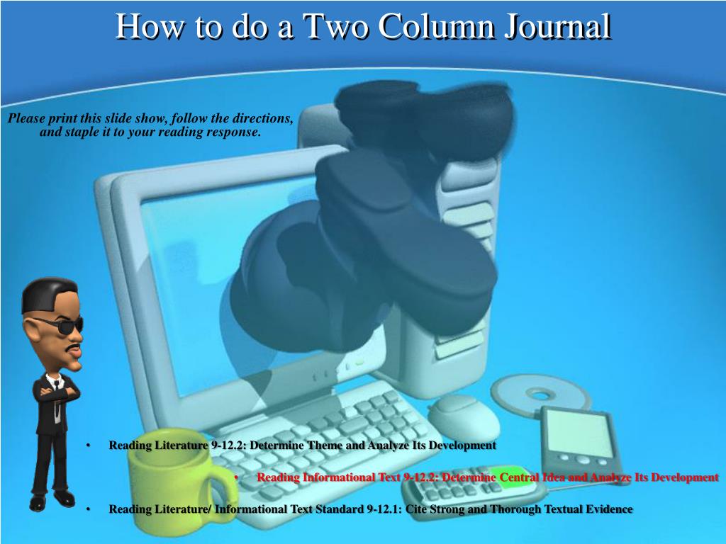 PPT - Create a Two-Column Journal: Step-by-Step Guide for Analyzing ...