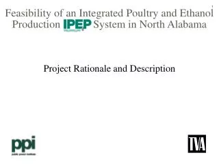Feasibility of an Integrated Poultry and Ethanol Production System in North Alabama