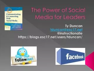 The Power of Social Media for Leaders