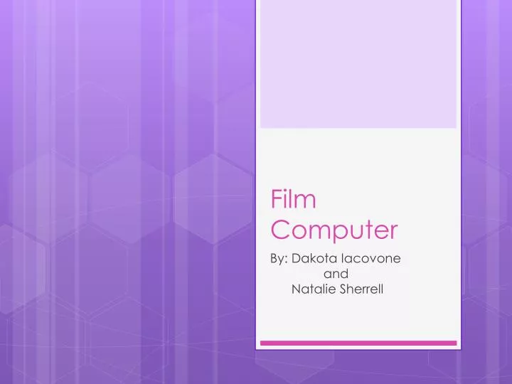 film computer
