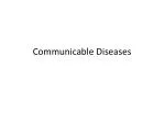 Communicable Diseases - slide 1