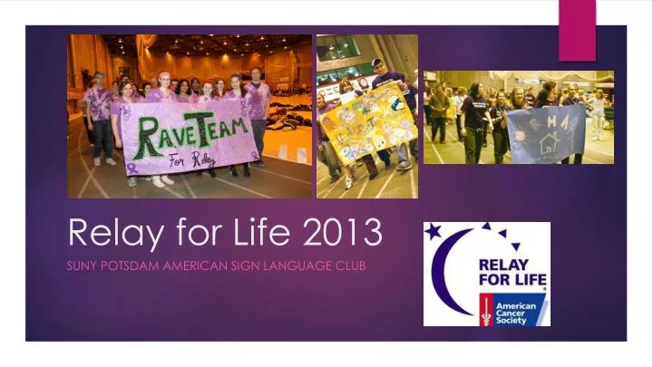 relay for life 2013
