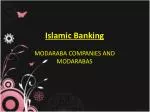Islamic Banking - slide 1