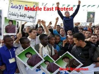 Middle East Protest