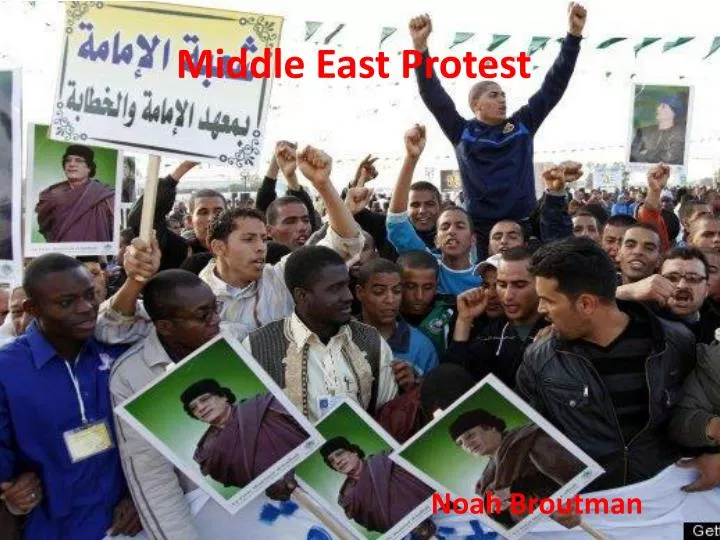 middle east protest