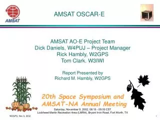 AMSAT OSCAR-E