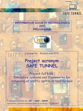 INFORMATION SOCIETY TECHNOLOGIES (IST) PROGRAMME