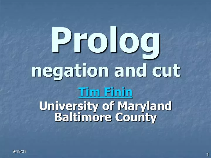 prolog negation and cut