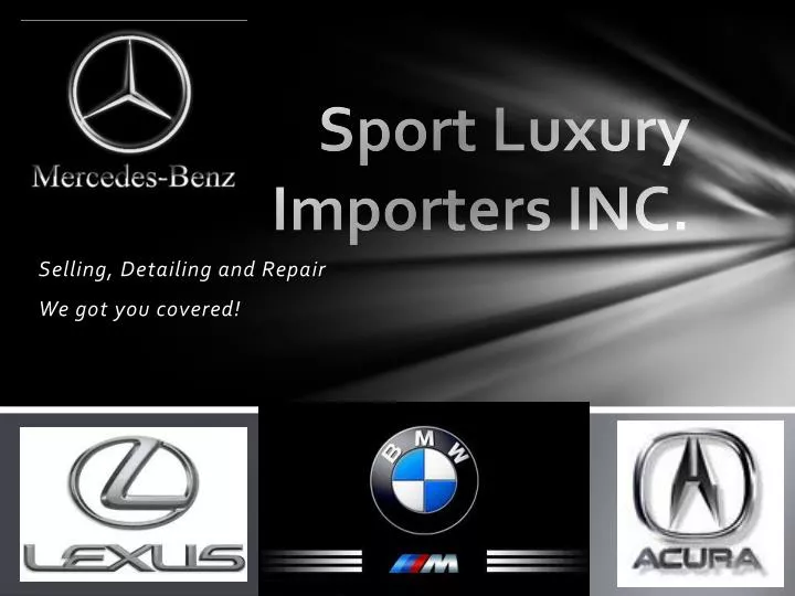 sport luxury importers inc