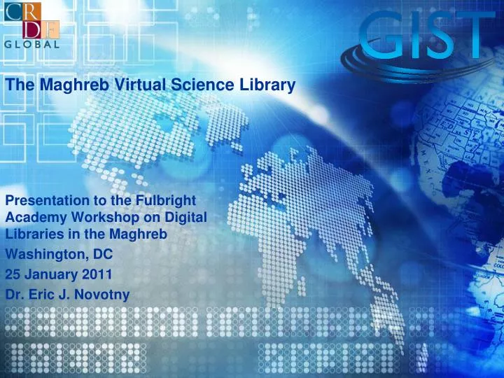 the maghreb virtual science library
