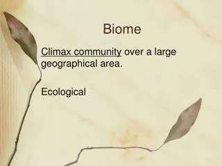 Biome