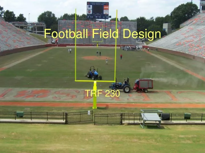 football field design