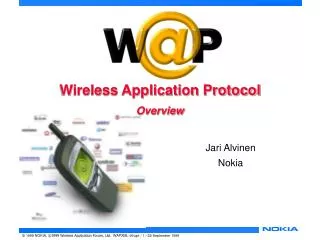 Wireless Application Protocol Overview