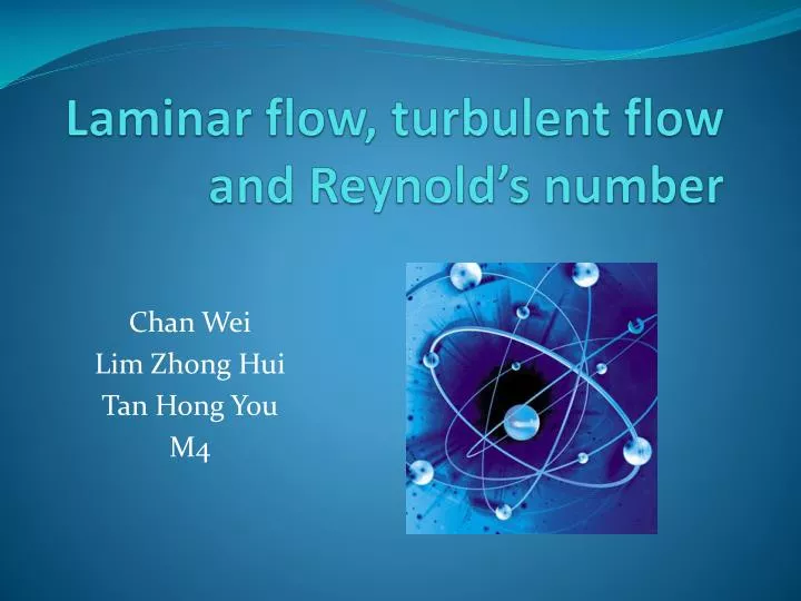 laminar flow turbulent flow and reynold s number