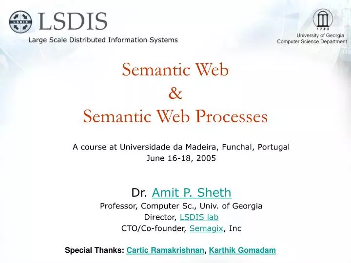 semantic web semantic web processes