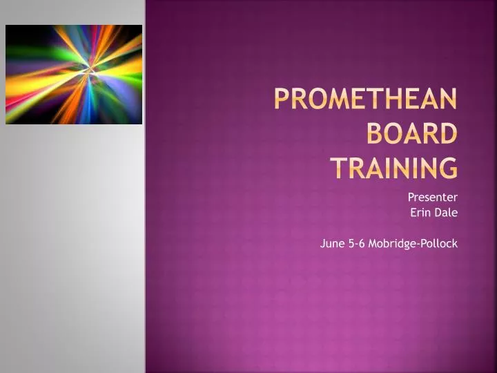 promethean board training