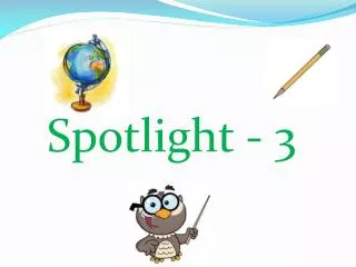 Spotlight - 3