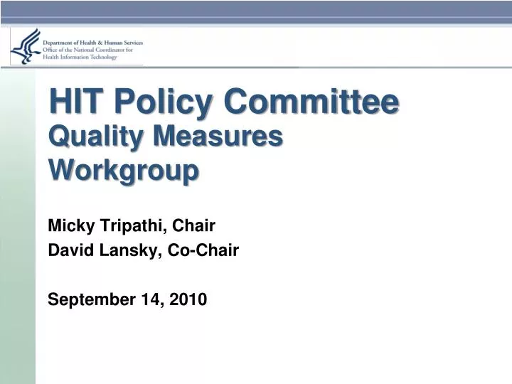 hit policy committee