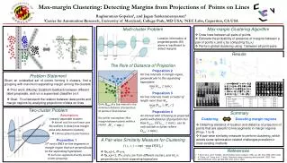 Clustering Detecting margin regions
