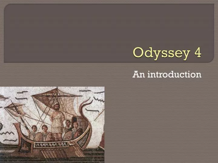odyssey 4