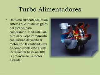 turbo alimentadores