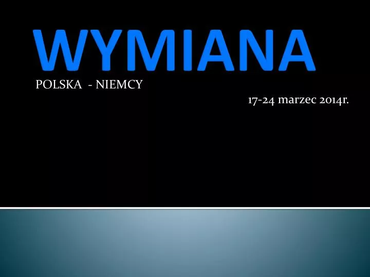 polska niemcy 17 24 marzec 2014r