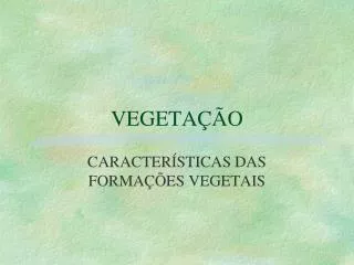 vegeta o