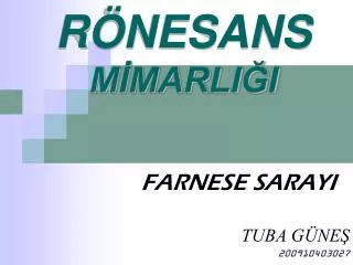 r nesans m marli i