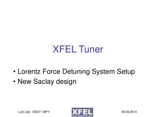 XFEL Tuner