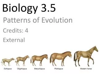 Biology 3.5