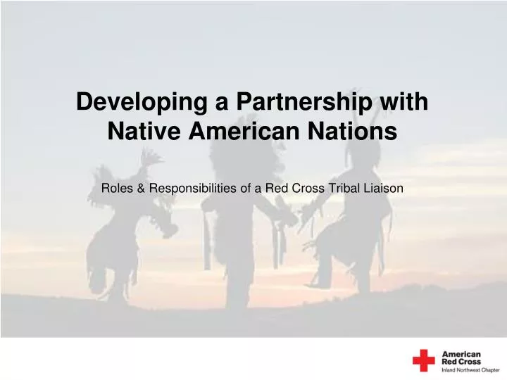 developing a partnership with native american nations