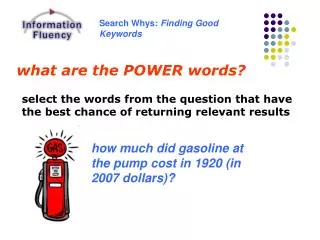 what are the POWER words?