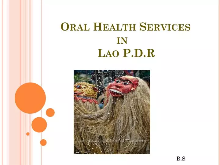 oral health services in lao p d r