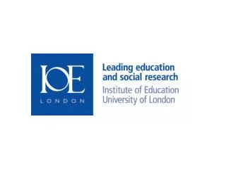 CENTRE FOR RESEARCH ON THE WIDER BENEFITS OF LEARNING