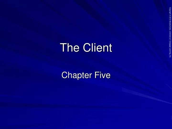 the client