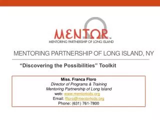 Mentoring partnership of Long Island, NY