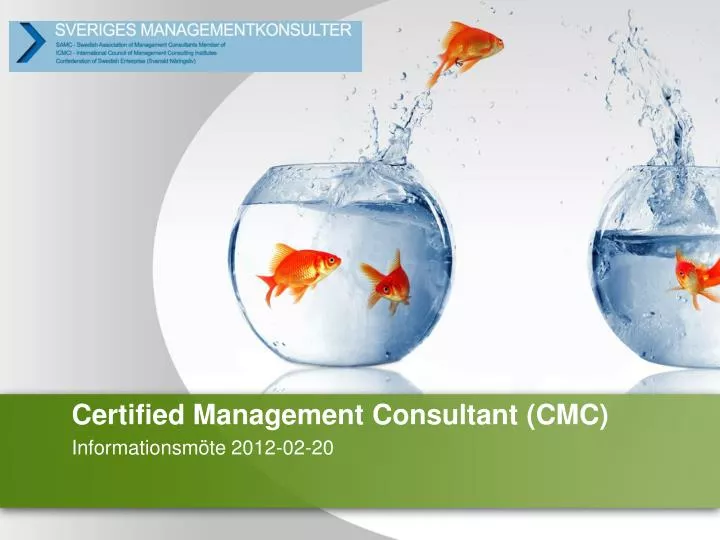 certified management consultant cmc
